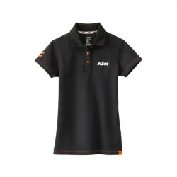 Tricou dama KTM Racing Polo Black
