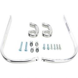 Bari Handguard aluminiu Moose Racing 28.6mm Silver