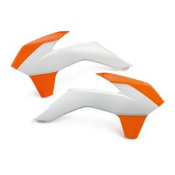 Plastice radiator KTM 14-16 White/Orange