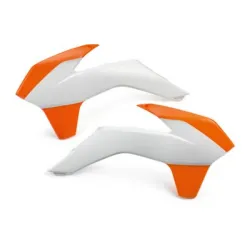 Plastice radiator KTM 14-16 White/Orange