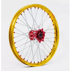 Elite MX-EN Wheel, silver spokes