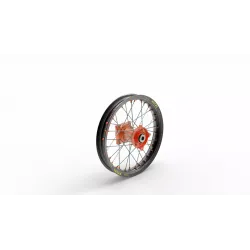 Elite MX-EN Wheel, silver spokes