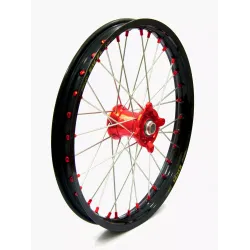 Elite MX-EN Wheel, silver spokes