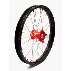 Elite MX-EN Wheel, silver spokes