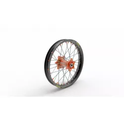 Elite MX-EN Wheel, silver spokes