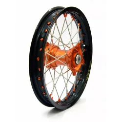 Elite MX-EN Wheel, silver spokes