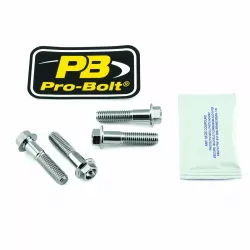 Axle Pinch Bolt Kit Stainless Steel, Front