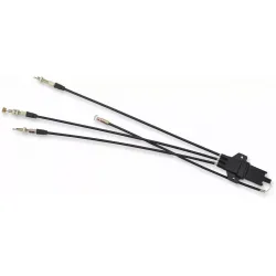 Black Vinyl Throttle Cable