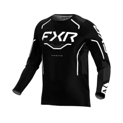 Tricou FXR Podium Relay MX26 Black White