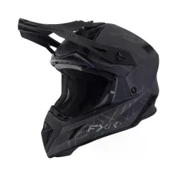 Casca snow FXR Helium Carbon Fidlock Black