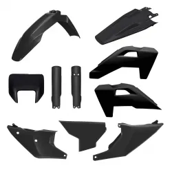 Kit complet plastice Husqvarna TE/FE 2026 Polisport Black