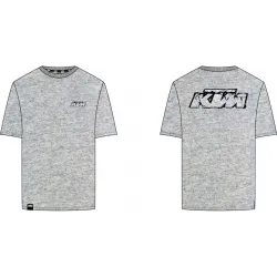 Tricou KTM LOGO LIGHT GREY MELANGE