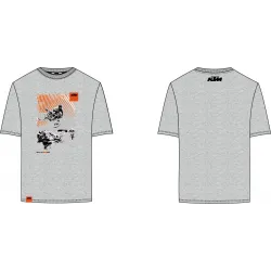 Tricou copii KTM RACING Grey