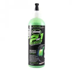Solutie anti-pana SLIME 2IN1 SEALANT TUBELESS 473ml