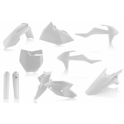 Kit complet plastice KTM SX 16-18 Acerbis White