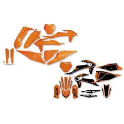 Kit plastice + stickere KTM SX/SX-F 19-22 Black Orange