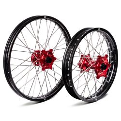 Set roti GasGas 21-22 21&quot;+18&quot; X-Grip Black Red