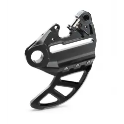 Brake caliper support with bra