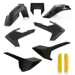 Kit complet plastice Husqvarna 17-19 Black Yellow