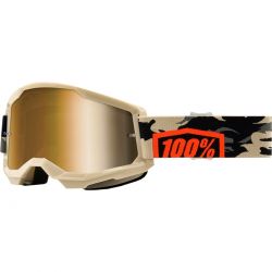 Ochelari 100% Strata 2 Kombat Mirror Gold