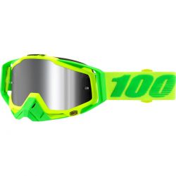 Ochelari 100% Racecraft+ Sour Soul Lentila curbata Injectata Mirror