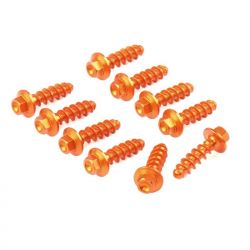 Set suruburi carene portocalii Zeta