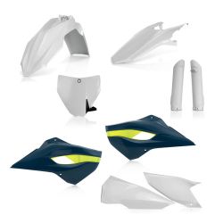 Kit plastice complet Husqvarna TC 250 14-15 White Blue