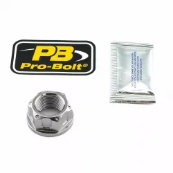 Titanium Axle Nut for Front Wheel