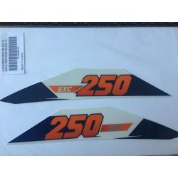 DECAL REAR PART 250 EXC 15