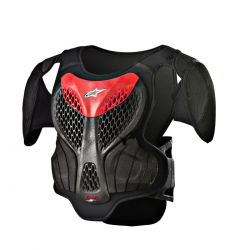 Armura copii Alpinestars A-5 S Black Gray Red