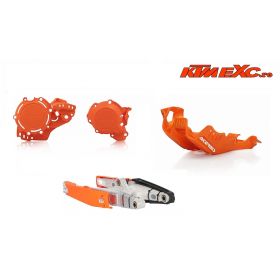 Pachet scut motor, protectie bascula si protectii capace KTM 250/300 20-22 Acerbis