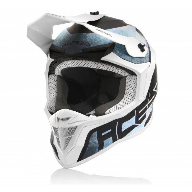 Casca Acerbis Linear White Light Blue