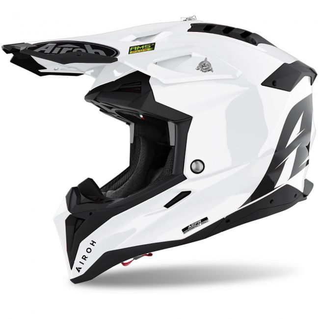 Casca Airoh Aviator 3 White Gloss