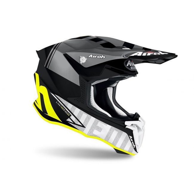 Casca Airoh Twist 2.0 Tech Yellow Matt