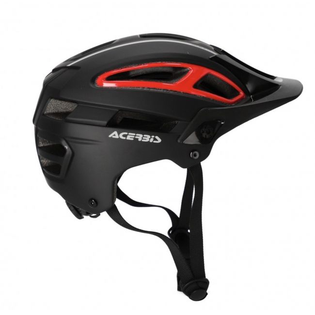 Casca MTB Acerbis DoubleP Black Red