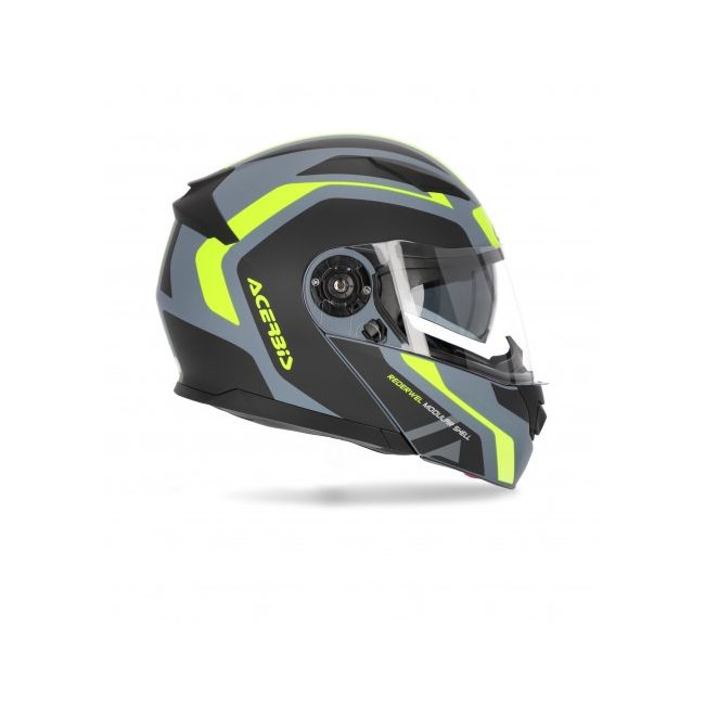Casca modulara Acerbis Rederwell Black Yellow