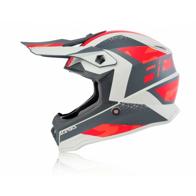 Casca copii Acerbis Steel Red Grey