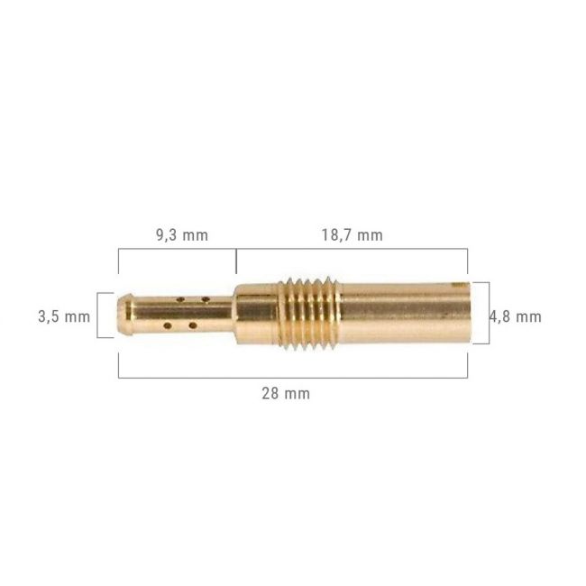 Jigler de Relanti Keihin Pilot Jet Prox
