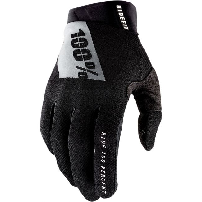 Manusi 100% Ridefit Black White