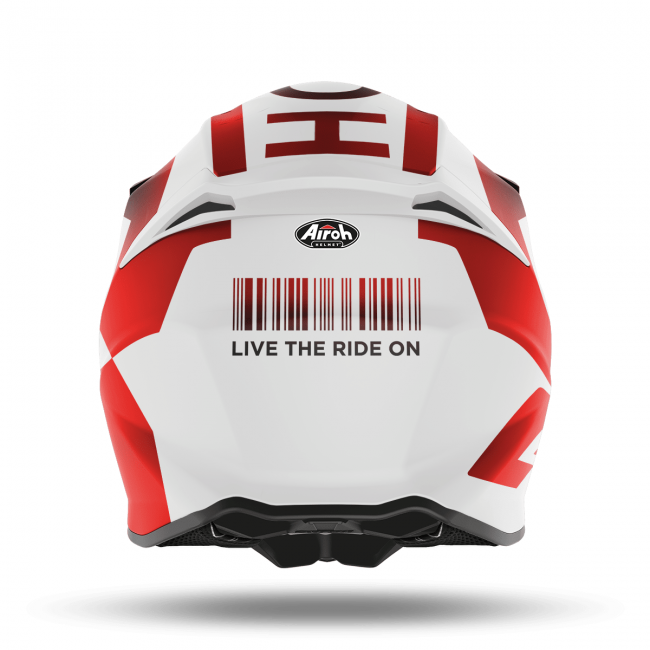 Casca Airoh Twist 2.0 Lift Red Matt