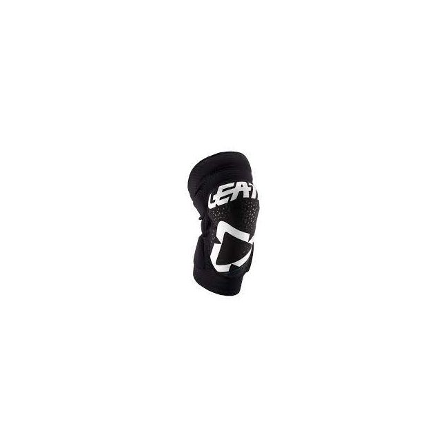 Genunchiere Leatt 3DF 5.0 Zip Black White