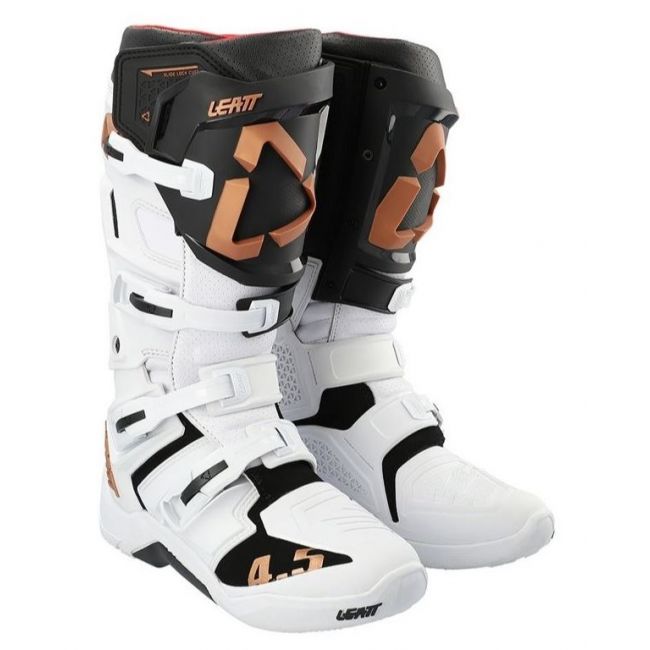 Cizme Leatt 4.5 White Gold