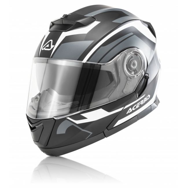 Casca modulara Acerbis Serel Black Grey