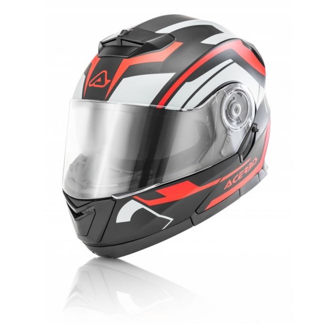 Casca modulara Acerbis Serel Black Red