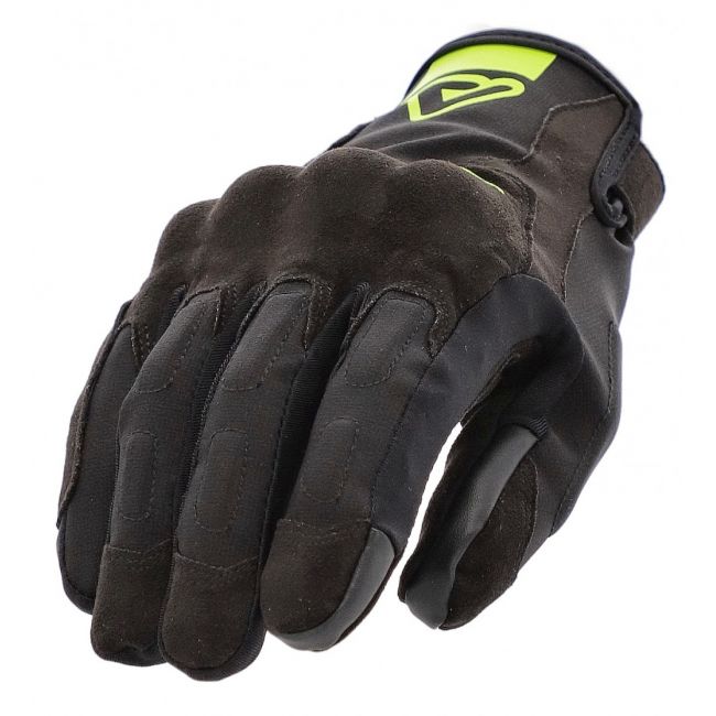 Manusi Acerbis Scrambler Black Yellow