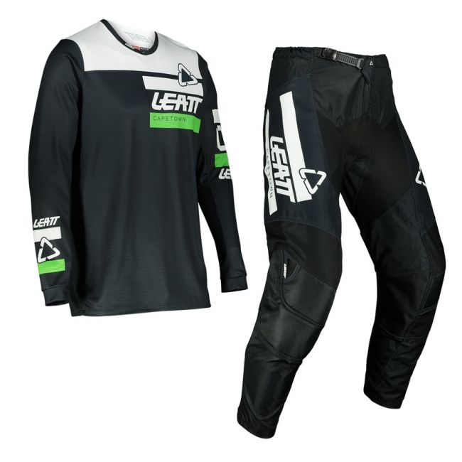 Set tricou + pantaloni Leatt 3.5 Black