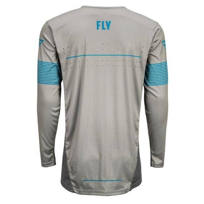 Tricou Fly Racing Lite Grey Blue