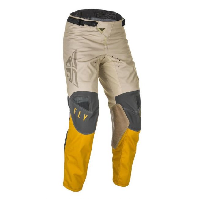 Pantaloni Fly Racing Kinetic K121 Grey Yellow