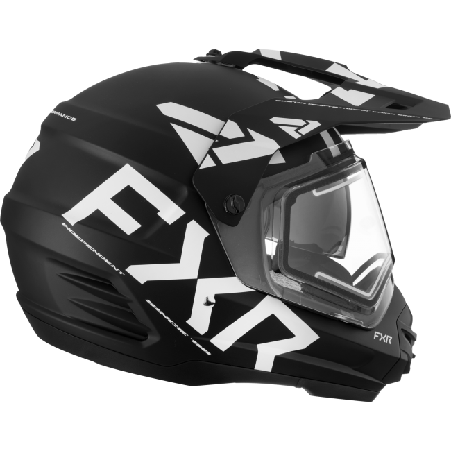 Casca snow FXR Torque X Team Viziera incalzita Black White
