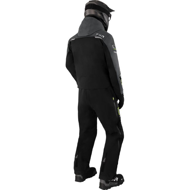 Combinezon snowmobil FXR Maverick Lite Black Char Hivis 23